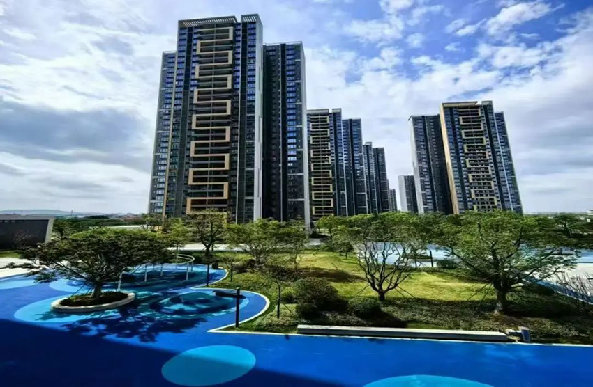 歐麗亞產(chǎn)品矩陣助力廣州白云機場安置房標桿工程提速提質(zhì)